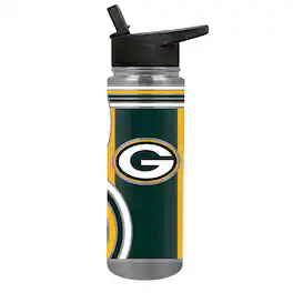 Great American Products - Green Bay Packers 24oz. Cool Vibes Jr. Thirst Hydration Water Bottle - Multicolor