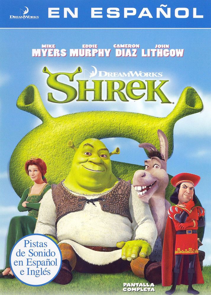 Best Buy Shrek Spanish Packaging Dvd 2001