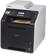 Left. Brother - MFC-9460CDN Color Laser All-In-One Printer - Black.