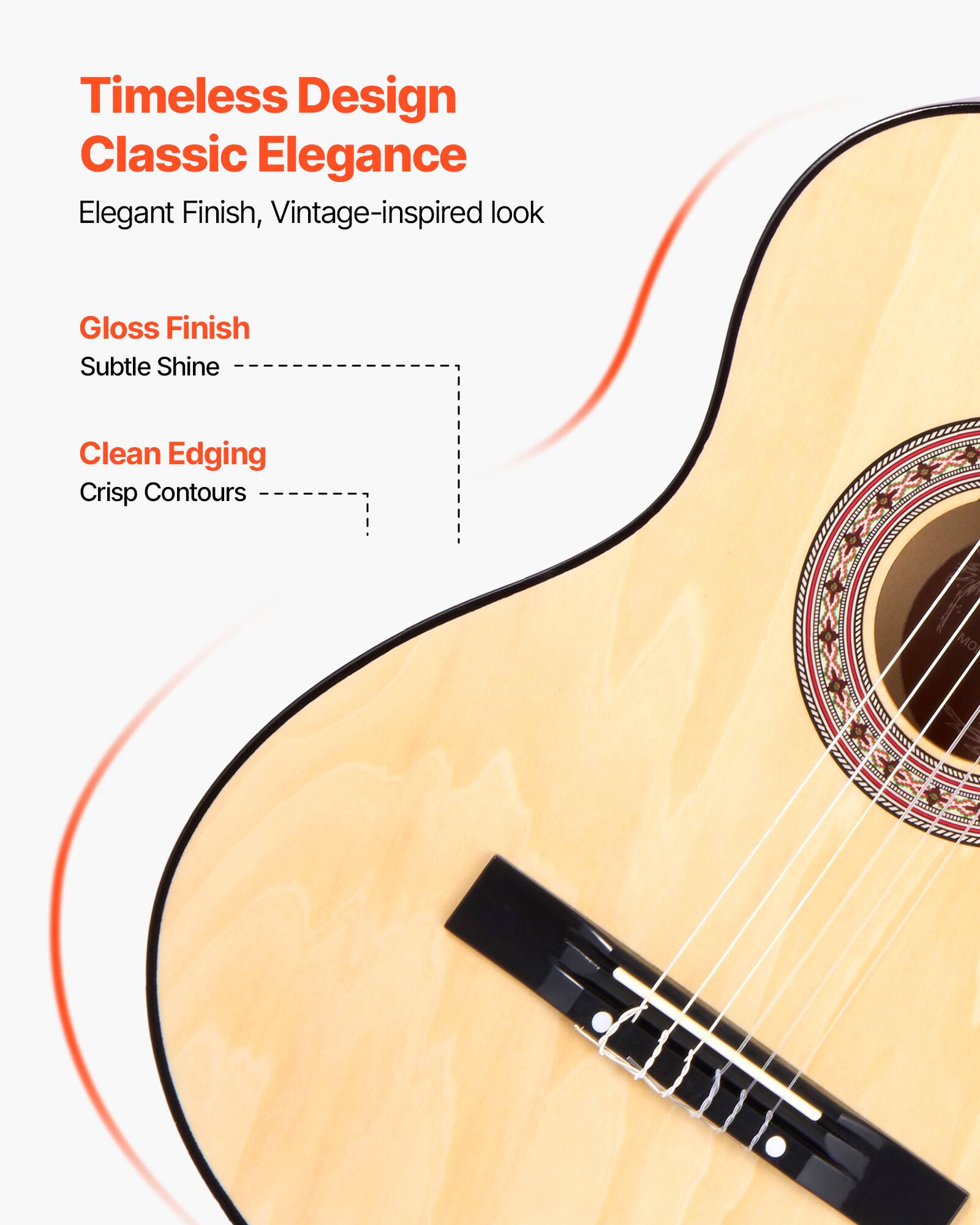 Timeless Design  
Classic Elegance  
Elegant Finish, Vintage-inspired look  

Gloss Finish  
Subtle Shine  

Clean Edging  
Crisp Contours