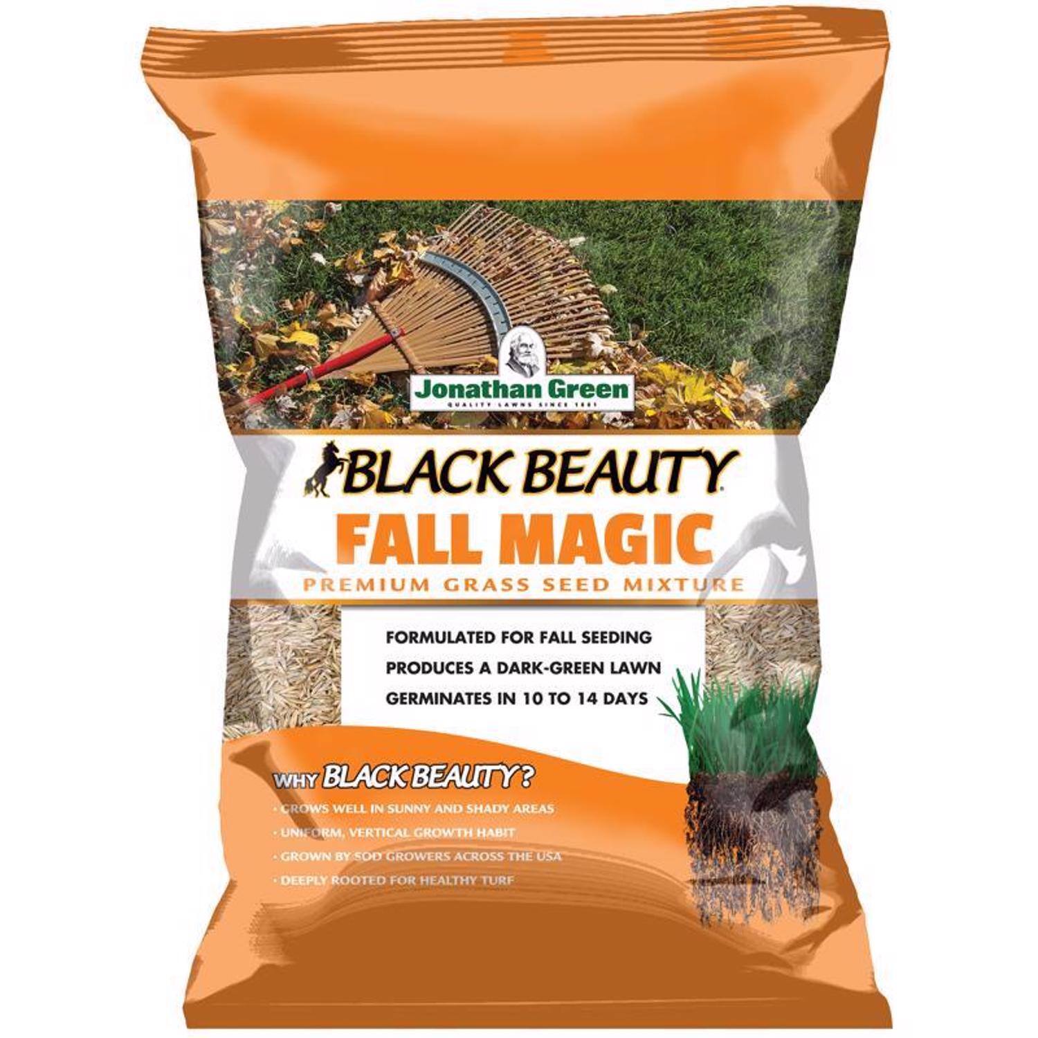 Jonathan Green - Black Beauty Fall Magic All Grasses Sun or Shade Grass Seed 25 lb price history on PriceWatchPro