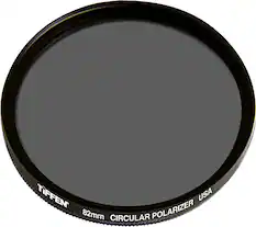 Angle. Tiffen - Filter - Polarizer Filter - Black.