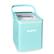Front. Igloo - 26-lb. Automatic Self-Cleaning Portable Countertop Ice Maker Machine With Handle - Aqua.
