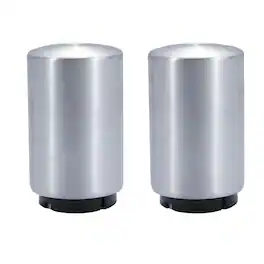 Kitcheniva - Stainless Steel Automatic Push-Down Bottle Opener 2 Pcs - Silver