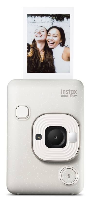 Fujifilm instax mini LiPlay Hybrid Instant Camera Misty White Fujifilm instax mini LiPlay Hybrid Instant Camera Misty White