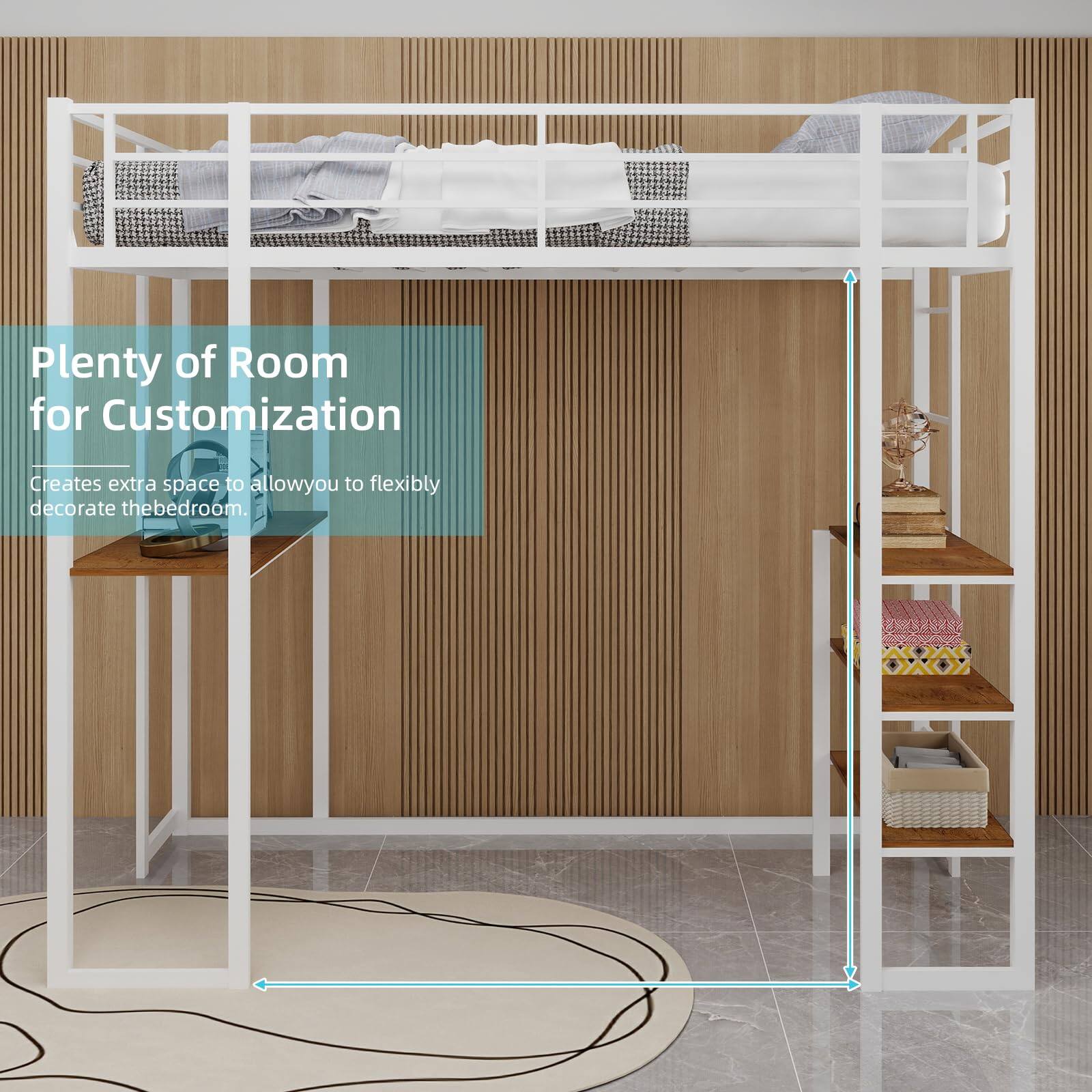 Plenty of Room for Customization

Creates extra space to allow you to flexibly decorate the bedroom.