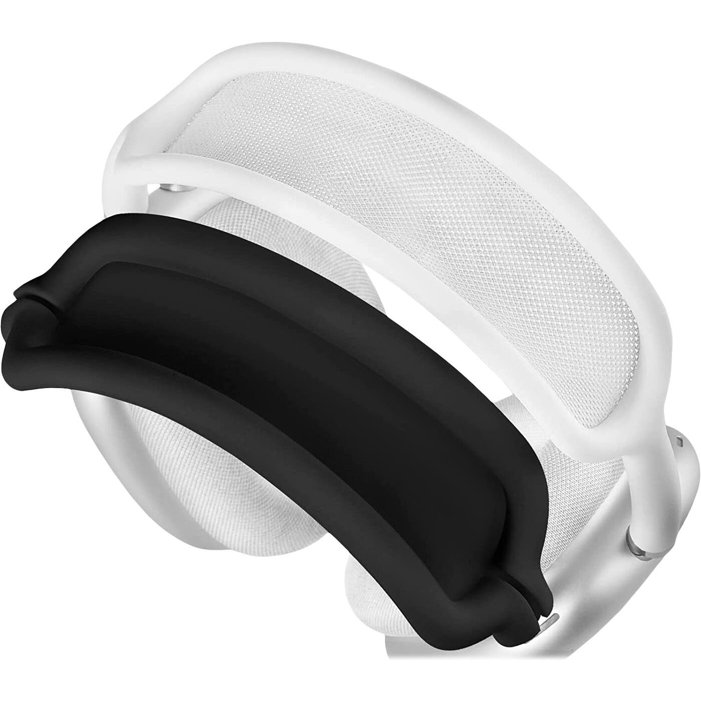 Alt View 13. SaharaCase - Silicone Combo Kit Case for Apple AirPods Max Headphones - Black.