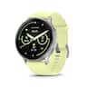 Garmin - Venu 4 GPS Smartwatch 45 mm Fiber-reinforced polymer - Silver - (2025)