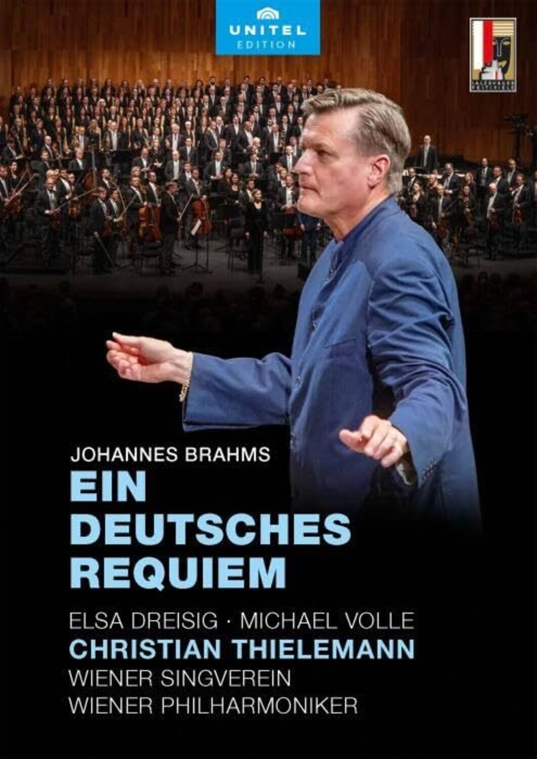 Front. Elsa Dreisig - Thielemann Conducts Ein Deutsches Requiem   - DVD.