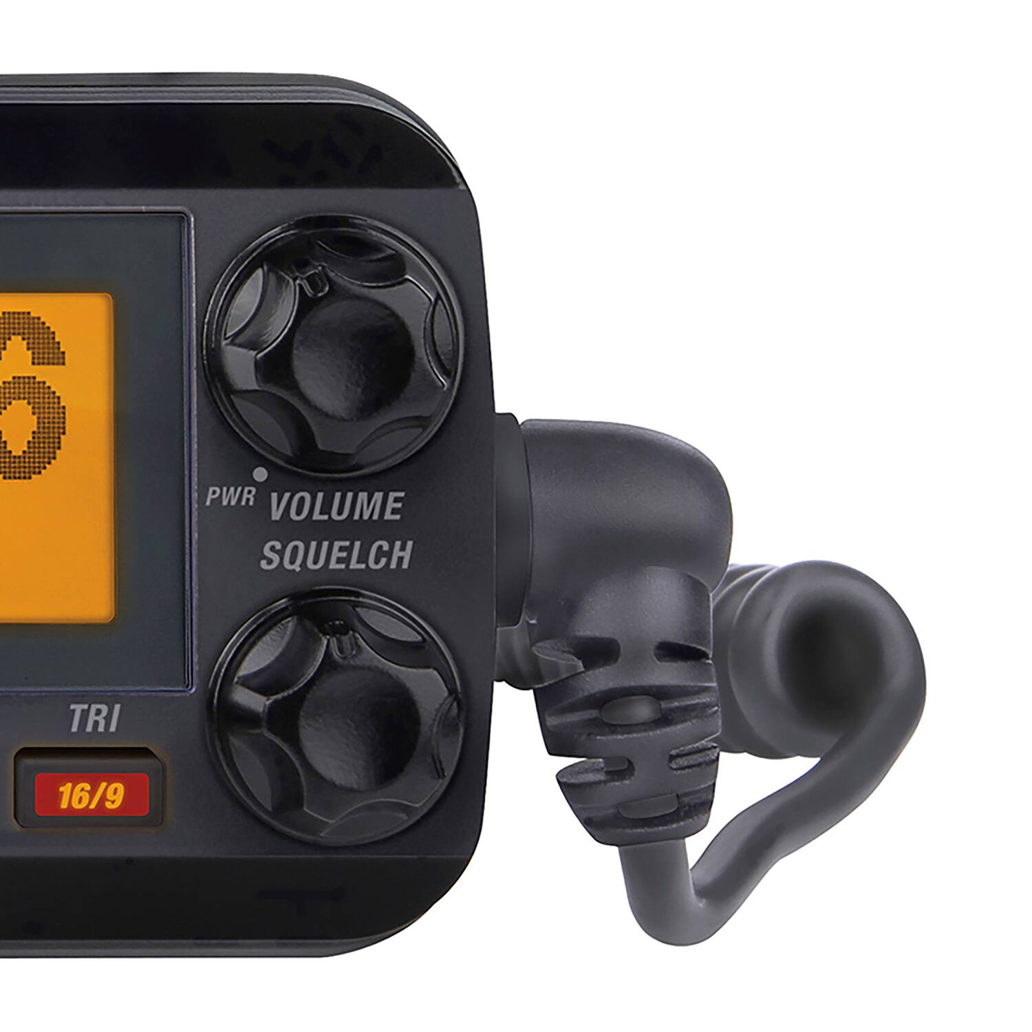 PWR VOLUME SQUELCH TRI 16/9