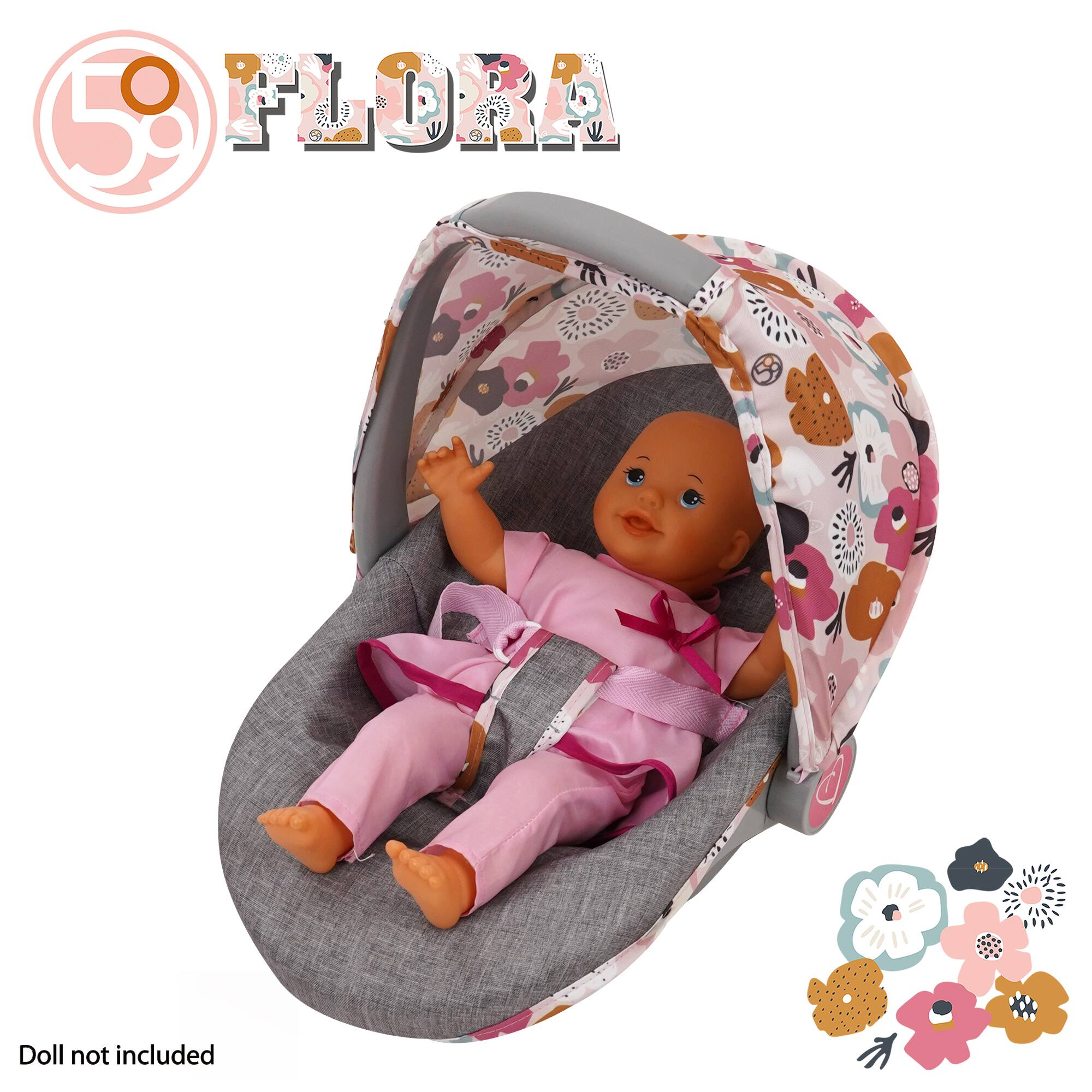 59 Flora Doll not included.