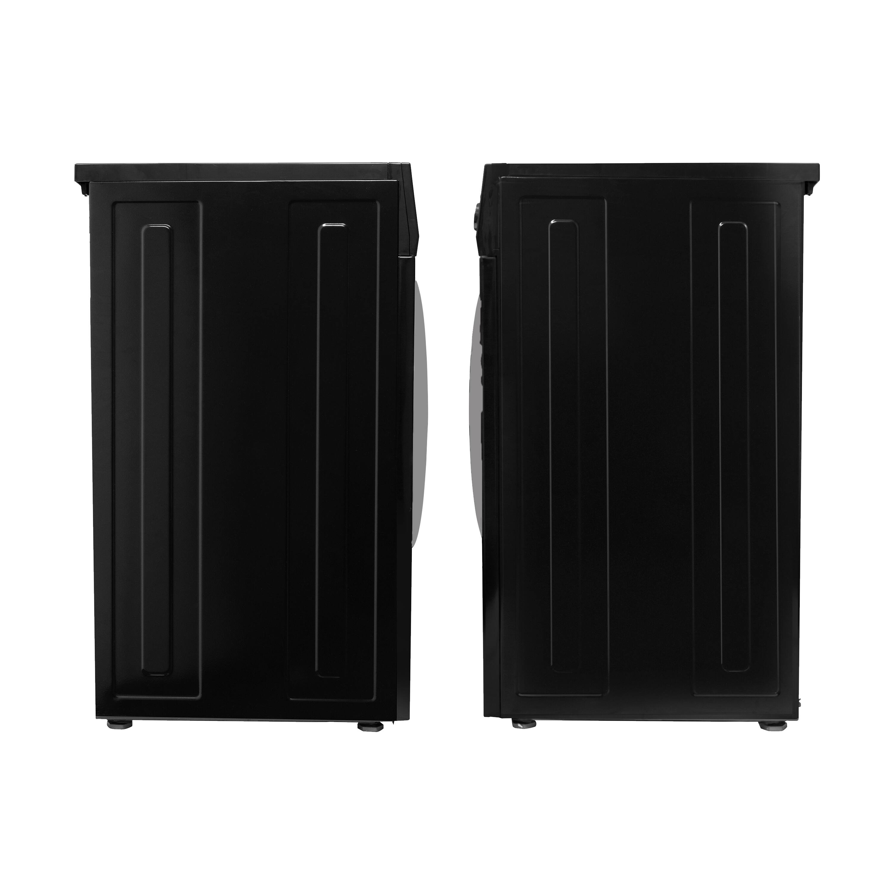 Alt View 8. Equator - Equator EW 826 Compact Washer 1.62 cu. ft. / 15lbs Sanitize Allergen PET CYCLE 15 Programs 110V - Black.