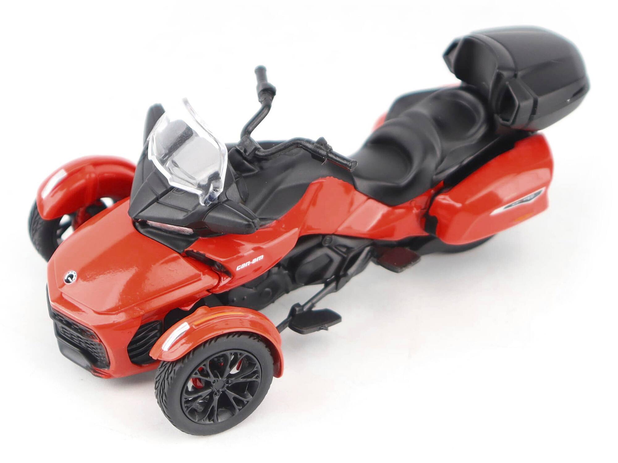 Alt View 5. BRP Models - Can-Am Spyder F3 Limited Special Series 3-Wheel Motorcycle Viper Red 1/32 Diecast Model by BRP Models.