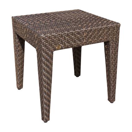 Front. Panama Jack Outdoor - Soho End Table - Brown.