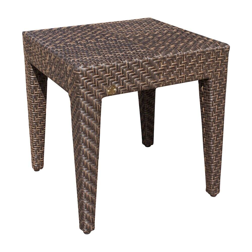 Front. Panama Jack Outdoor - Soho End Table - Brown.