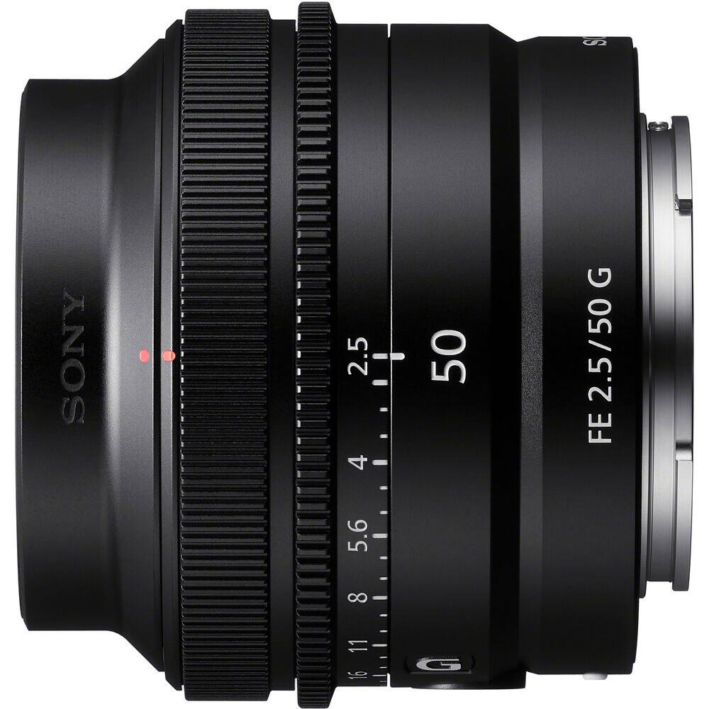 SONY FE 2.5/50 G 2.5/50 FE 5.6 8 11 16 G