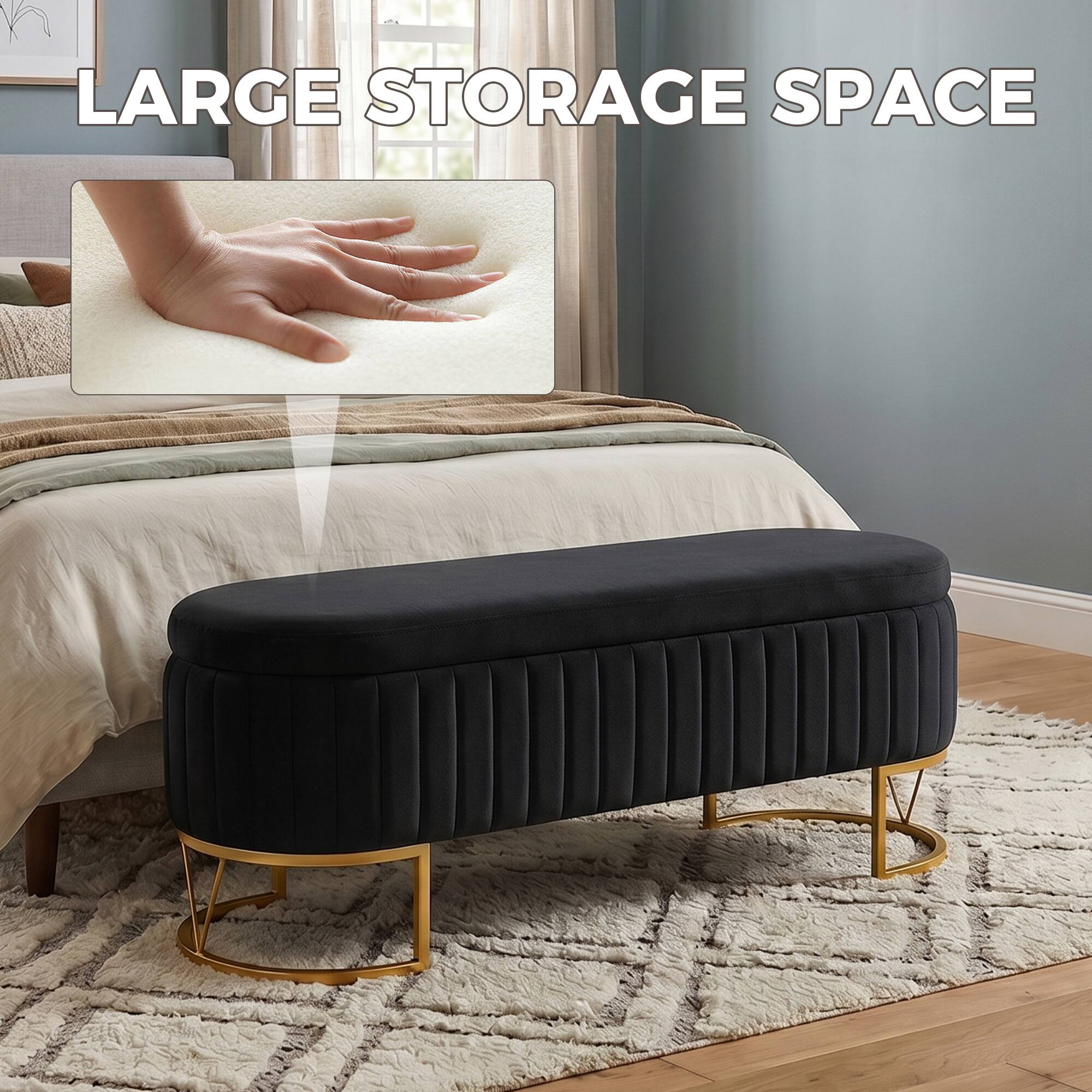 LARGE STORAGE SPACE
