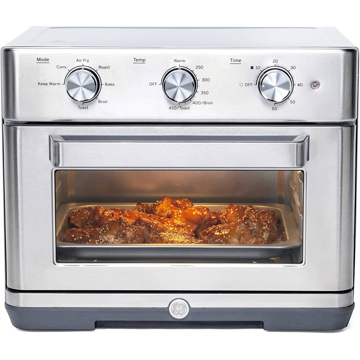 GE - Digital Air Fry 8-in-1 Toaster Oven G9OAAASSPSS - Stainless Steel