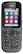 Front Standard. Nokia - 100 Cell Phone (Unlocked) - Black.