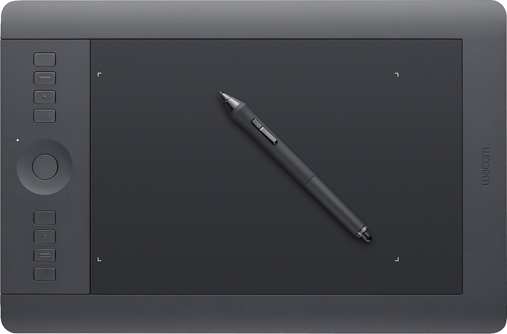molester gennemskueligt hvorfor ikke Wacom Intuos Professional Pen and Medium Touch Tablet Black PTH651 - Best  Buy