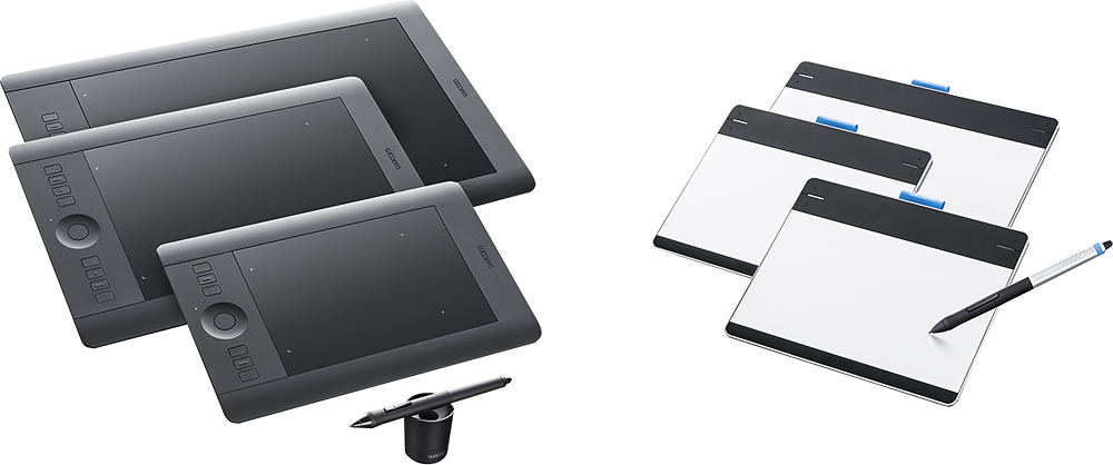 Alt View 12. Wacom - Intuos Professional Pen and Medium Touch Tablet - Black.