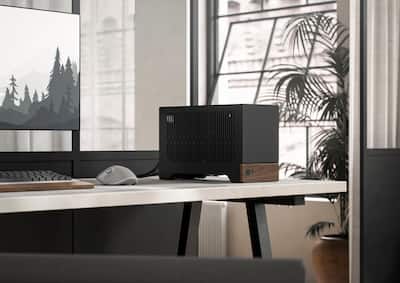 Fractal Design Terra Graphite with PCIe 4.0 Riser Mini ITX Fractal Design Terra Graphite with PCIe 4.0 Riser Mini ITX