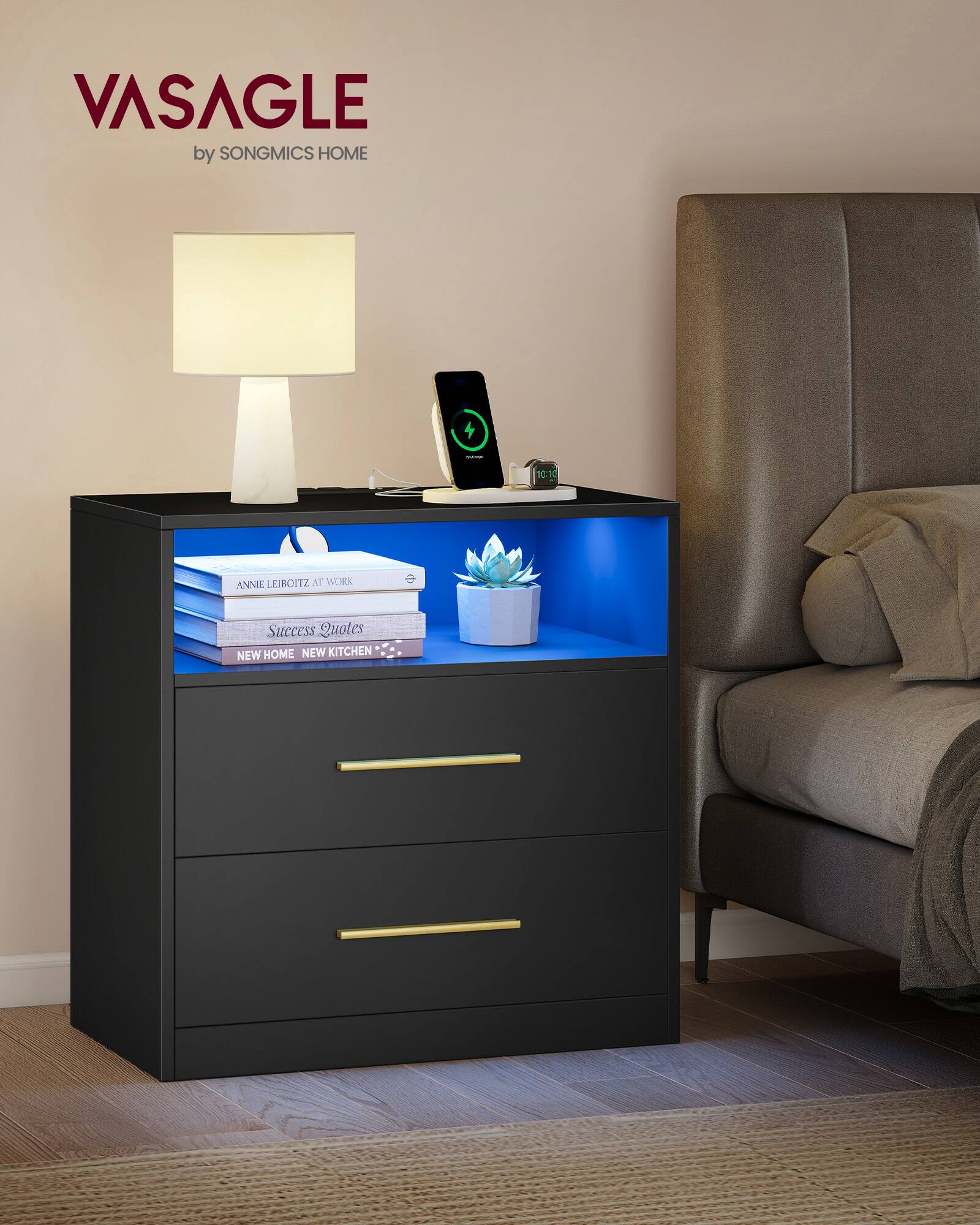VASAGLE by SONGMICS HOME - 10:10 ANNIE LEIBOITZ AT WORK Success Quotes NEW HOME NEW KITCHEN