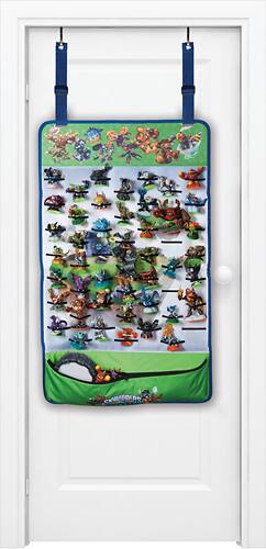 Front. PowerA - Power A - Skylanders SWAP Force Over-the-Door Storage - Blue - Blue.