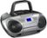 Angle Zoom. Insignia™ - CD/Cassette Boombox with AM/FM Radio - Black/Gray.