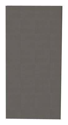 Acoustic Geometry - 48" x 24" x 2" Acoustical Wall Panel - Dove Gray