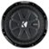Front Zoom. KICKER - CompRT 10" Dual-Voice-Coil 2-Ohm Subwoofer - Black.