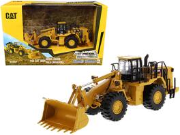 CAT Caterpillar 988H Wheel Loader "Play & Collect!" 1/64 Diecast Model by Diecast Masters - Yellow