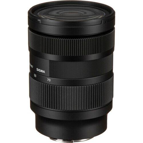 Alt View 1. Sigma - Sigma 28-70mm f/2.8 DG DN Contemporary Lens for Sony E Mount Bundle + Case + ZeeTech Bundle - Black.