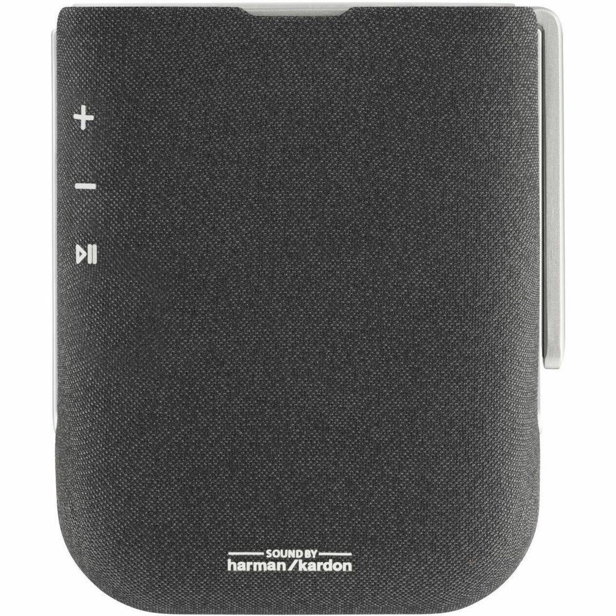 The text on the image reads "Sound by Harman/Kardon."