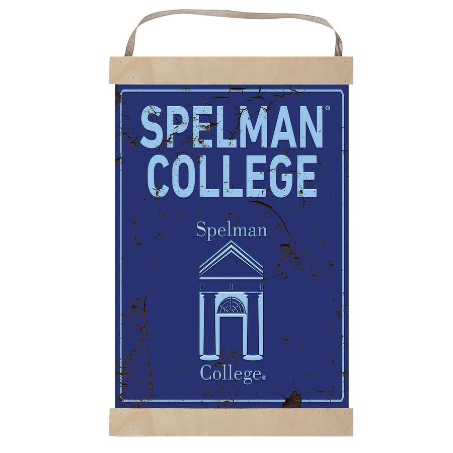 Spelman Hand Sign Jardine Spelman College Jaguars Retro Logo Banner Sign Navy 4941794 ...