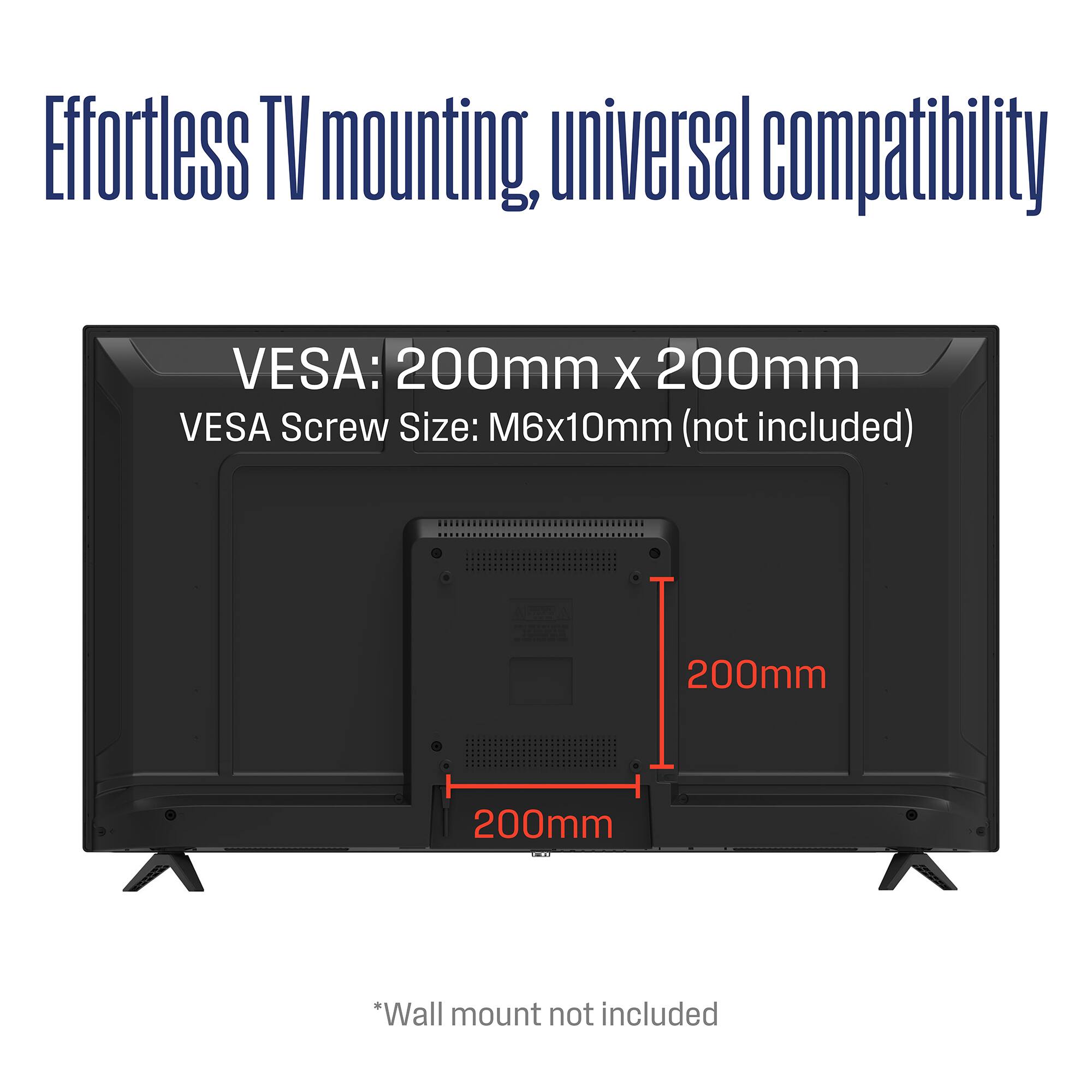 Back. Westinghouse - 43" 4K UHD Smart Roku TV with HDR - Black.