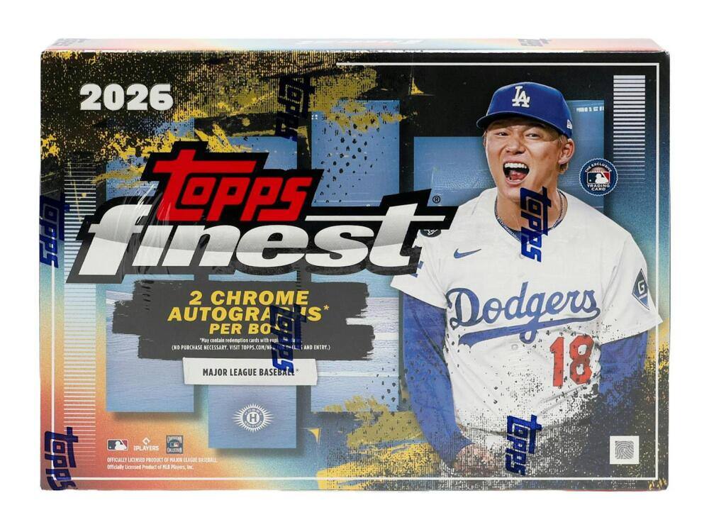 2026 Topps Finest Baseball Hobby Box