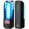 Indoor Fly Trap, 9W UV Light, Silent Mosquito & Gnat Catcher, 375 Sq Ft