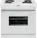 Front Standard. Frigidaire - 30" Drop-In Electric Range - White.