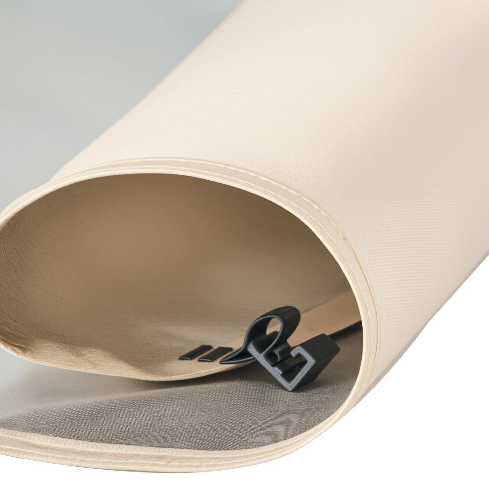 Alt View 4. Loheer - Loheer Beige Sun Shade Sail Canopy Covers for Screen House Tent Waterproof Oxford Fabric Pack of Three - Beige.