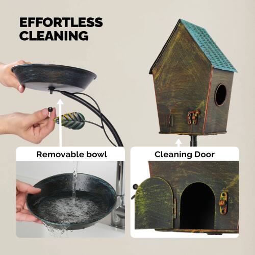 EFFORTLESS CLEANING

- Removable bowl
- Cleaning Door