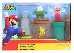 Super Mario World of Nintendo 2.5 Inch Figure Desert Plains Diorama Set