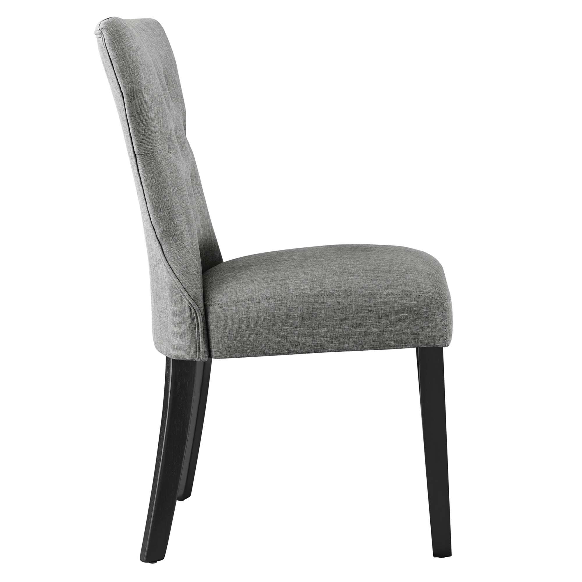 Alt View 1. Modway - Silhouette Dining Side Chair by Modway - Light Gray.
