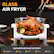 GLASS AIR FRYER
OUR AIRFRYER BUILT WITHOUT:
- Cadmium
- Lead
- PTFE
- PFAS
- PFOA
