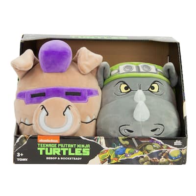 Club Mocchi Mocchi TMNT Bebop & Rocksteady Collector's 2Pk Plush Club Mocchi Mocchi TMNT Bebop & Rocksteady Collector's 2Pk Plush
