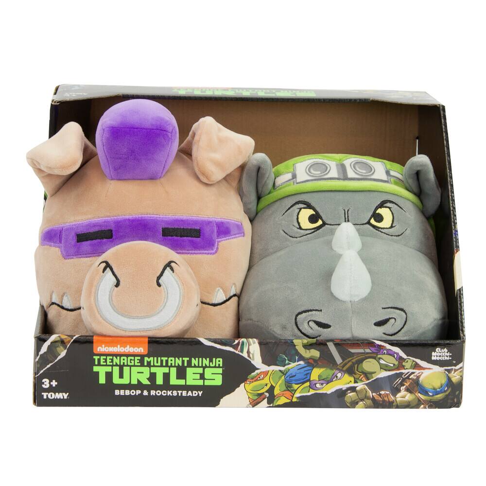nicelodeon TEENAGE MUTANT NINJA TURTLES BEBOP & ROCKSTEADY TOMY 3+