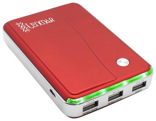 Front Standard. Lenmar - Helix USB Portable Power Pack for Select Mobile Phones and Tablets.