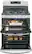 Alt View 12. GE - 30" Self-Cleaning Freestanding Double Oven Gas Range - Stainless steel.