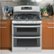 Alt View Zoom 14. GE - 30" Self-Cleaning Freestanding Double Oven Gas Range - Stainless steel.