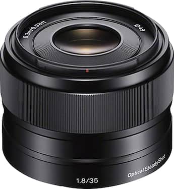 Sony 35mm f/1.8 Prime Lens for Most NEX E Mount Cameras Black Sony 35mm f/1.8 Prime Lens for Most NEX E Mount Cameras Black